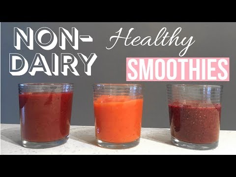 Healthy Dairy Free Smoothies | Theresa Kettler