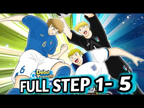 GACHA EUROPA SELECTION ZINO , ROBSON & GENTILE  - CAPTAIN TSUBASA DREAM TEAM