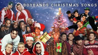 90s Boy Band Christmas Playlist 🎄 | Backstreet Boys, NSYNC, 98 Degrees, NKOTB, Boyz II Men &amp; More!
