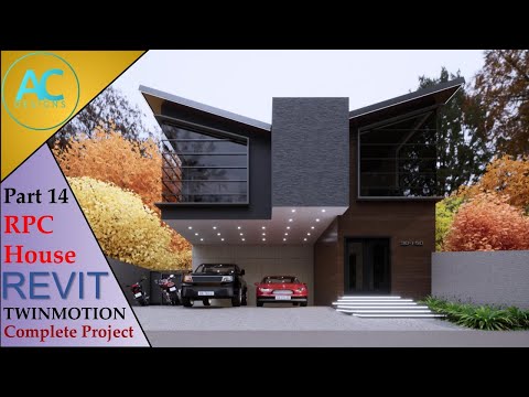 RPC House | Part 14 | Complete Step By Step Project | Revit and Twinmotion Tutorial