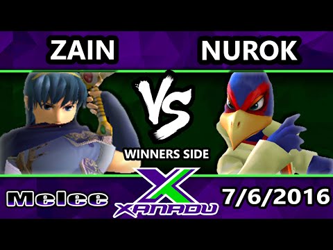 S@X 157 - Nurok (Falco) Vs. SSI | Zain (Marth) SSBM Tournament - Smash Melee