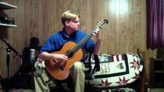 &quot;His Eye Is on the Sparrow&quot; solo guitar arrangement