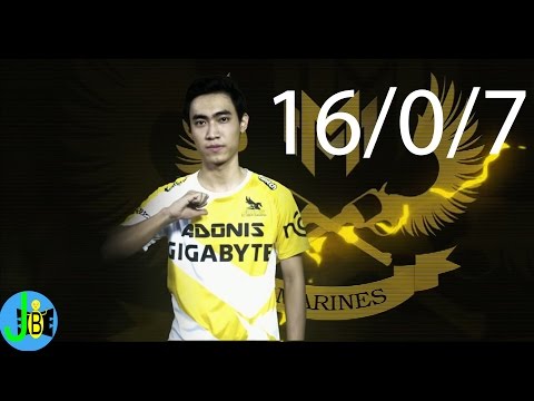 GAM Gigabyte Marines Levi Gets 16/0/7 KDA Highlights