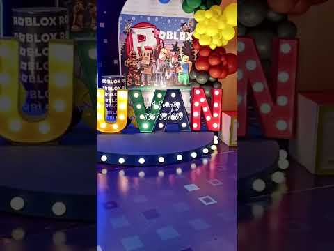 Ideas y decoración para la fiesta de Tematica Fiesta Infantil Roblox
