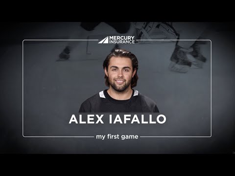 Youtube thumbnail of video titled: Alex Iafallo: My First Game 