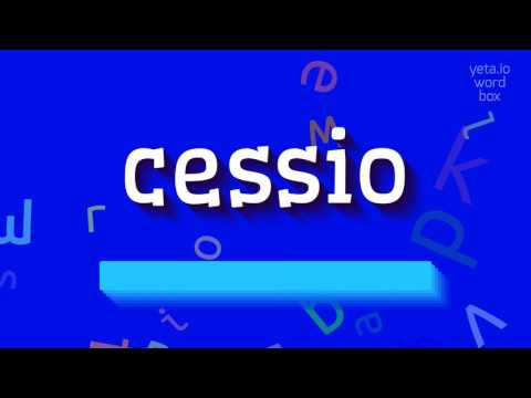 How to say "cessio"! (High Quality Voices)