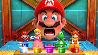 【マリオパーティ3DS】サバイバルミニゲーム全制覇！マリオ VS ヨッシー VS ピーチ VS デイジー 4K (UHD)