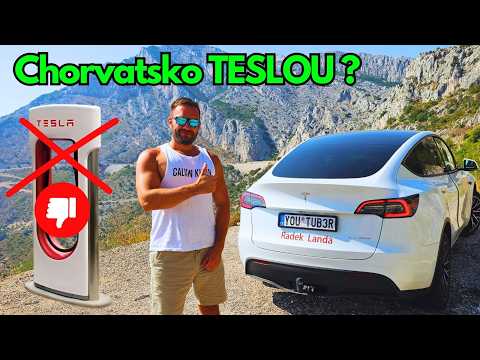 Teslou do Chorvatska za 14 hodin? Ale zadarmo! | Problémy s Tesla Superchargery! | Spotřeba Tesly