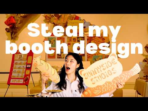 The Booth Setup That Made Me $5,000+ at My First Art Market 💸 (Amazon Finds + Display Hacks!)