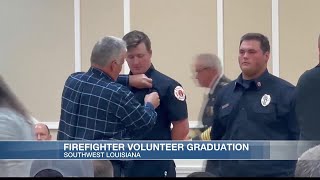 Calcasieu Parish volunteers graduate SWLA volunteer fire academy