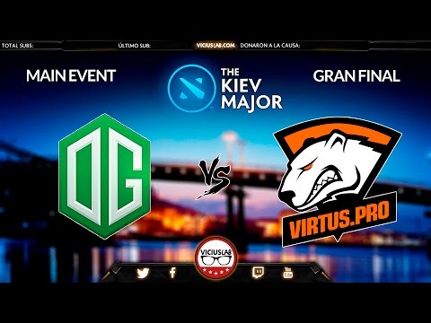 VP vs OG - 2 - KIEV MAJOR - Gran Final - Viciuslab