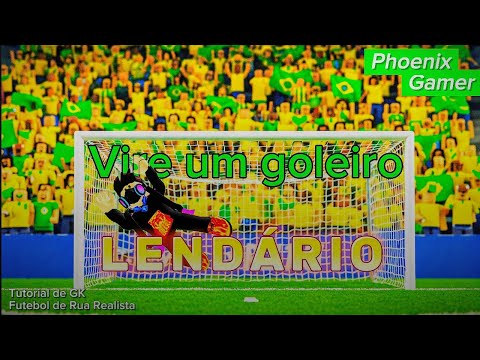 Vire um Goleiro INCRÍVEL e COMPLETO no Futebol de Rua Realista - Roblox