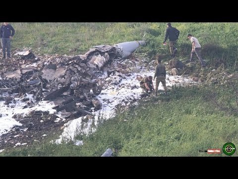Syrian anti-aircraft [air defense] shot down Israeli F-16 fighter jet , amid IDF cross-border raid
