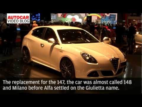 Geneva motor show: Alfa Romeo Giulietta by autocar.co.uk