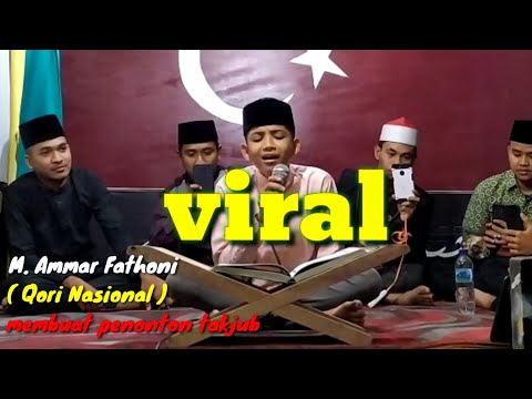Viral | Qori cilik Aceh membuat penonton takjub | Ammar Fathani terbaru
