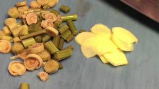 Brewing Lemongrass Ginger tea