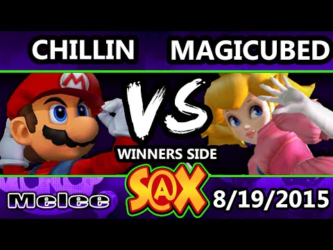 S@X 111 - Liquid Chillindude (Marth) Vs. Magicubed (Peach) SSBM Tournament - Smash Melee