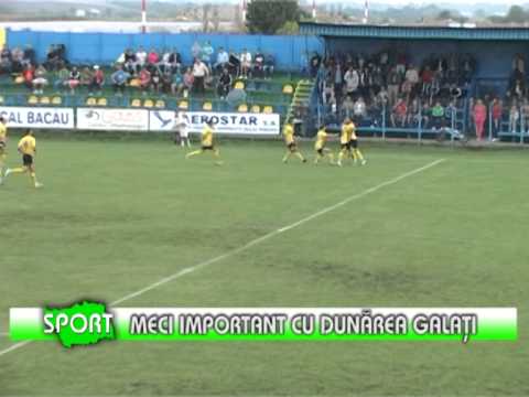 Meci important cu Dunărea Galaţi - www.1tvbacau.ro (19.03.2014)