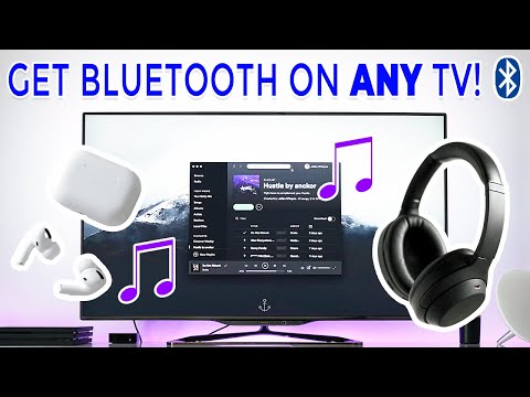 How To Add Bluetooth Sound On ANY TV Easily With A Bluetooth Receiver!