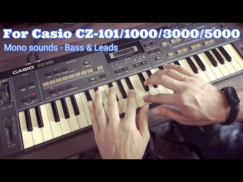 Casio CZ-101 - Handmade Bass & Leads