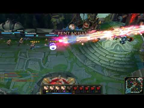 LUX PENTA KILL ONE FOR ALL