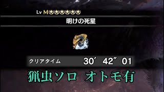 【MHWIB】アルバトリオン 猟虫ソロ(オトモ有) 30'42"01