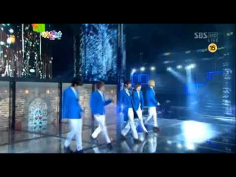 [121229] Dramatic Blue - Tearfully Beautiful [2012 SBS Gayo Daejun]