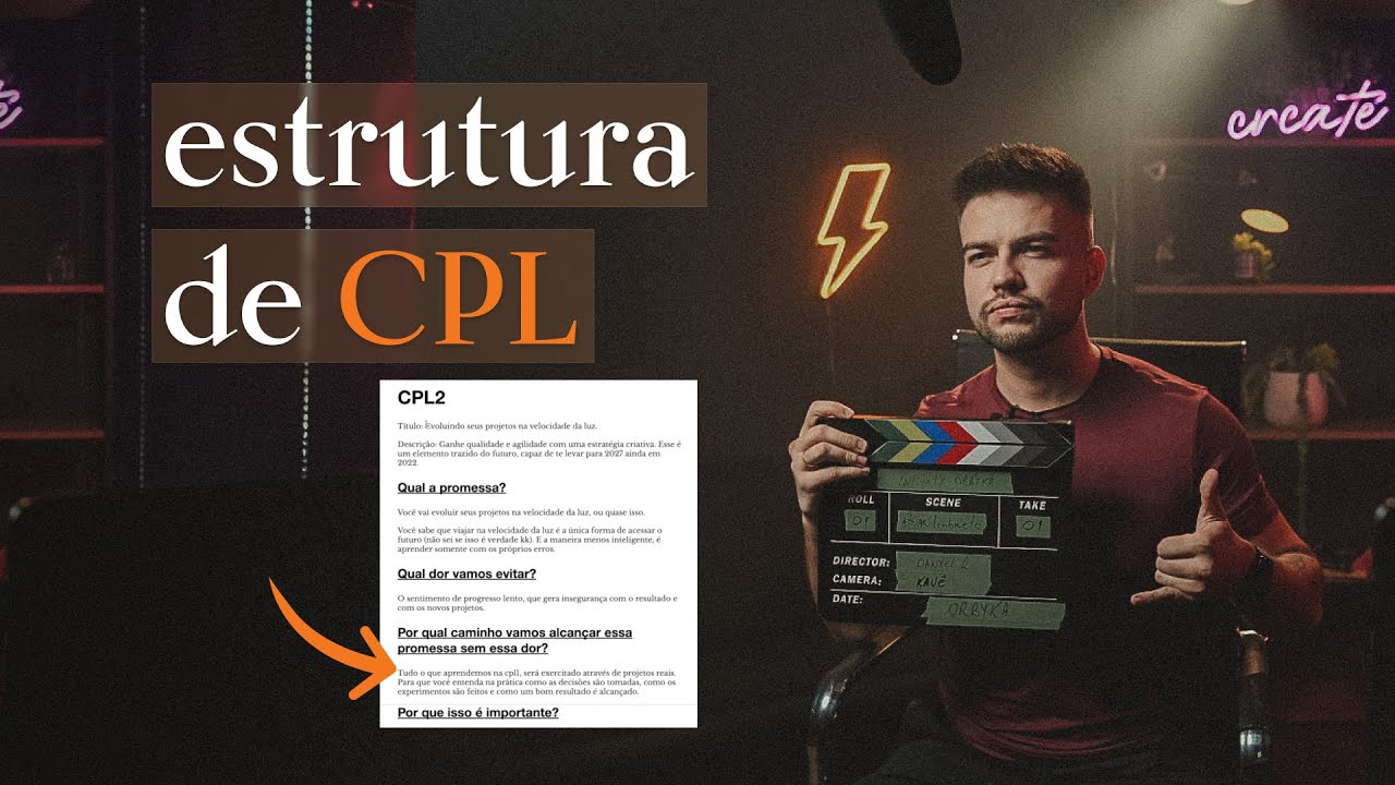 Ferramenta de estrutura de briefing para CPL's
