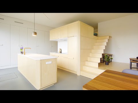 永不嫌小 阿姆斯特丹 Pod 小型閣樓公寓 - 45 平方米/484 平方英尺 (NEVER TOO SMALL Amsterdam Pod Small Loft Apartment - 45sqm/484sqft)