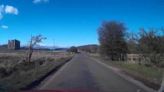 April Drive To Lordscairnie Castle Near Cupar Fife Scotland
