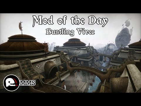 Morrowind Mod of the Day - Bustling Vivec Showcase