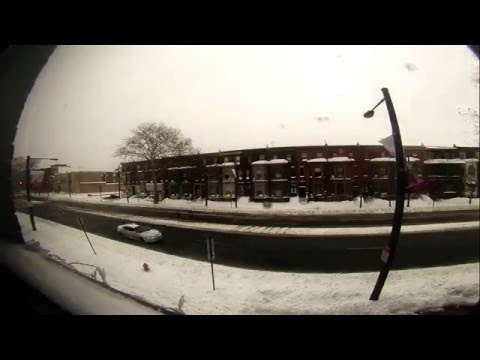 2016 WINTER STORM JONAS TIME LAPSE