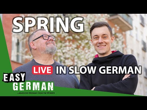 Spring in Berlin in Slow German | Easy German Live