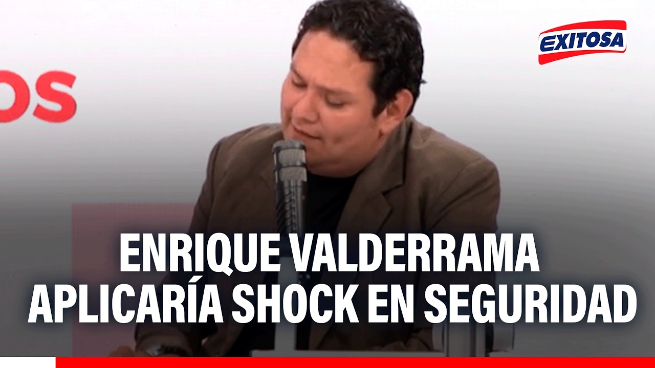 🔴🔵APRA priorizará la lucha contra el crimen: “Lo primero que haría es un shock en seguridad”