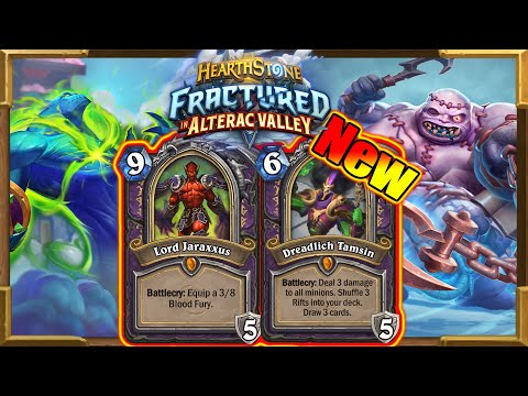 New Warlock Hero Dreadlich Tamsin Is BrOkEn! Why Blizzard? Fractured in Alterac Valley | Hearthstone