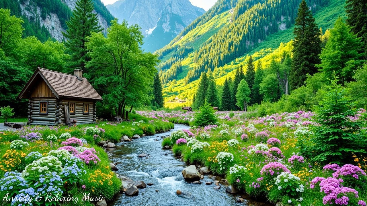 Soothing Music Heals the Heart and Blood Vessels - Stop Overthinking, Healing Music