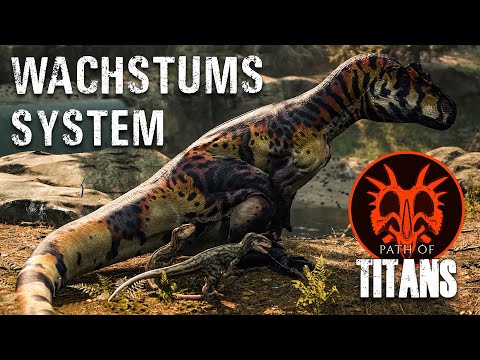 NEW GROWTH SYSTEM & PLAYABLE ALLOSAURUS! - Path of Titans Update