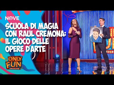 Scuola di Magia con Raul Cremona: il gioco delle opere d'arte | ONLY FUN!