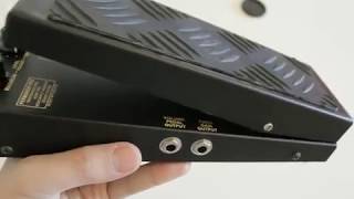 Video thumbnail for Artec VPL-1 Volume Pedal for Guitar or Bass by Francesco Marras