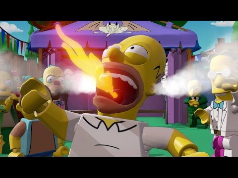LEGO Simpsons Level Pack - The Mysterious Voyage of Homer Walkthrough