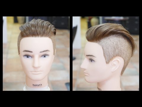 Men's Undercut Haircut Step by Step Tutorial -...