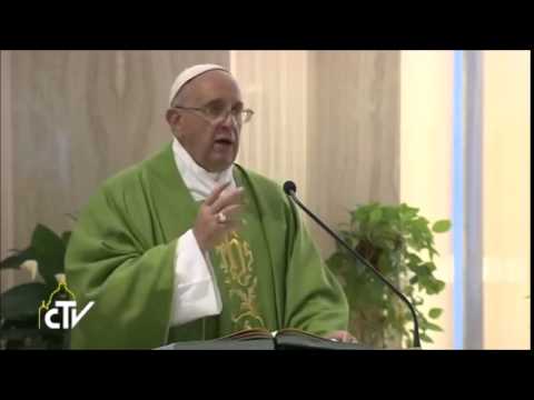 HOMILIA DO PAPA FRANCISCO-12/06/2014 - Dublado pela Pascom Lapa