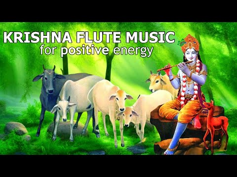 KRISHNA FLUTE MUSIC FOR POSITIVE ENERGY - MEDITATION & RELAXING — वीडियो थंबनेल