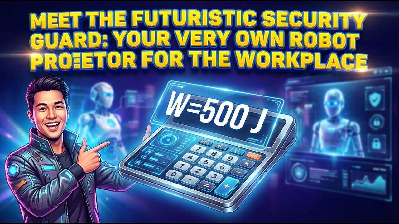 Meet the Futuristic Security Guard: Your Very Own Robot Protector for the Workplace