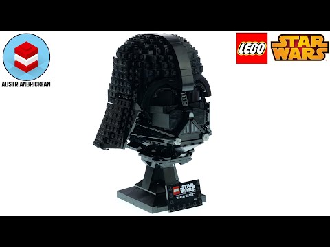 Lego Star Wars 75304 Darth Vader Helmet Speed Build