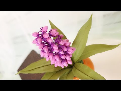 ABC TV | How To Make Muscari Paper Flower - Craft Tutorial