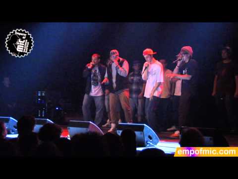 Beatbox JAM Bee Low, Ball-Zee, ZeDe, Two.H Winners Concert Emperor of Mic 2012