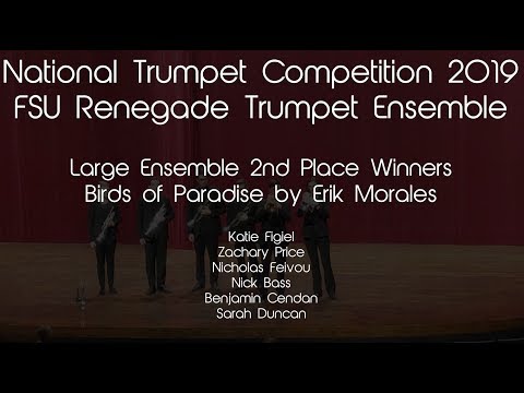Birds of Paradise by Erik Morales FSU - 2nd Place Ensemble NTC 2019
