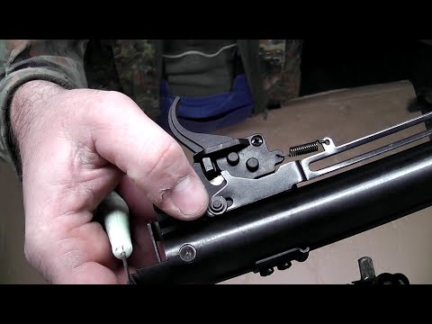 Как разобрать Hatsan Striker Edge после 2018 г. в. Замена манжеты, чистка и смазка компрессора