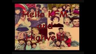 One Direction Competition KFM 94.5 and Highveld 94.7 Tshiamo's (Tia's) Entry Video